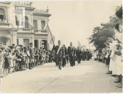 Desfile en acto público oficial