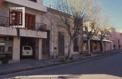 Frente de antigua Casa Banchero - Símbolo masónico