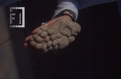 Estatuilla de cerámica arqueológica
