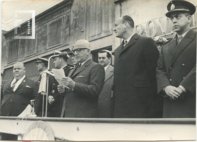 Bienvenida al Ministro Cnel. Herbitero Kurt Brenner