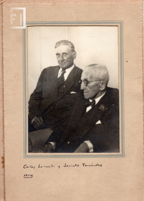 Retrato de Jacinto Fernandez y Carlos Luraschi