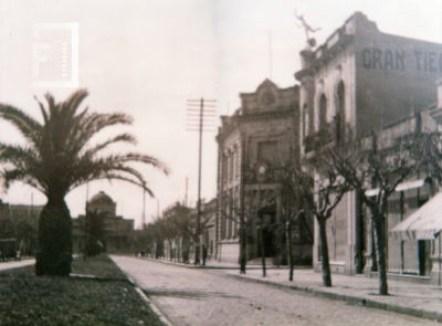 Vista de la antigua avenida Real