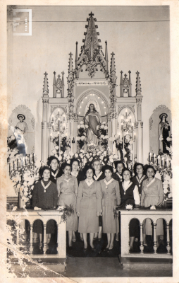 Altar de la Virgen María en la Iglesia Santa Florentina