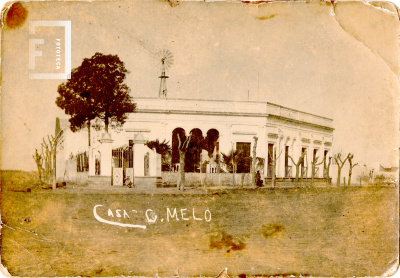 Tarjeta Postal de la Casa Melo