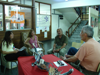 Taller a cargo de Mireya Rivas Medal en la Biblioteca Municipal 