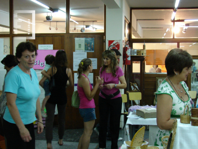 Exposición de talleres femeninos (Tejido, Artesanías, Pintura Decorativa, Porcelana Fría, Reciclado)