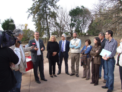 Presentación de estudios arqueológicos sobre la casa de la familia Costa 