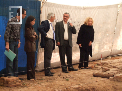 Presentación de estudios arqueológicos sobre la casa de la familia Costa 