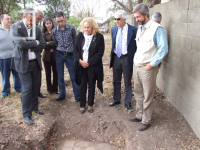 Presentación de estudios arqueológicos sobre la casa de la familia Costa 