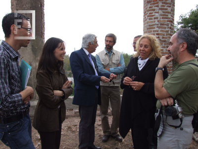 Presentación de estudios arqueológicos sobre la casa de la familia Costa 