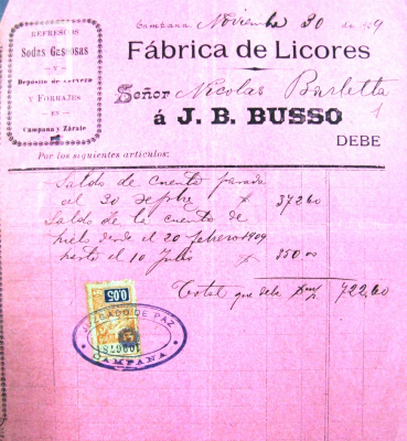 Pagaré de 1909