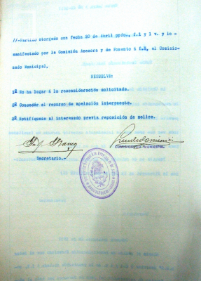 Expediente Municipal de 1917 foja 18