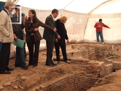 Presentación de estudios arqueológicos sobre la casa de la familia Costa 