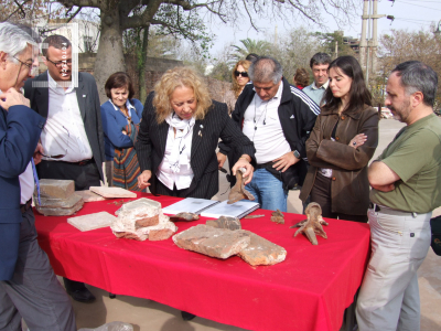 Presentación de estudios arqueológicos sobre la casa de la familia Costa 