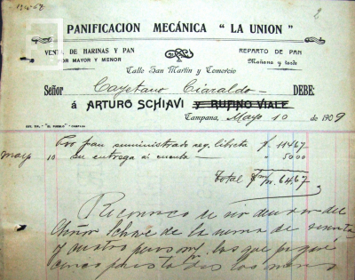 Pagaré de 1909