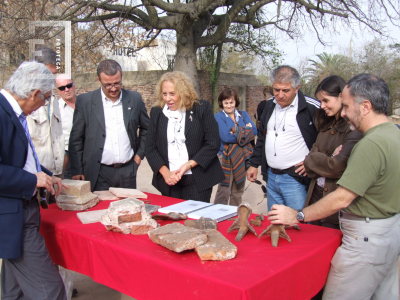 Presentación de estudios arqueológicos sobre la casa de la familia Costa 