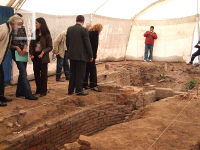 Presentación de estudios arqueológicos sobre la casa de la familia Costa 