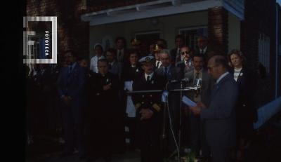 Inauguración de sala de primeros auxilios en Canal Alem y Carabelas