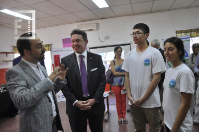 Visita del Embajador de Estados Unidos Noah Mamet al barrio La Josefa 