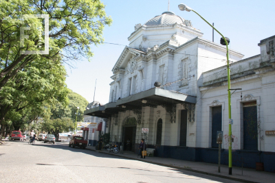 Estación Ferroviaria desde la calle Alem