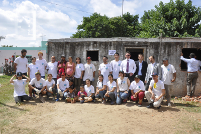 Visita del Embajador de Estados Unidos Noah Mamet al barrio La Josefa 