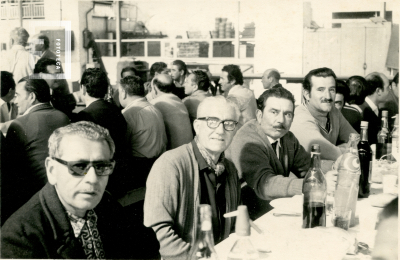 Almuerzo de trabajadores ferroviarios por el centenario del ferrocarril