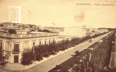 Vista panorámica de la Avda. Rivadavia