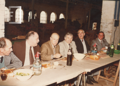 Almuerzo de trabajadores ferroviarios por el centenario del ferrocarril