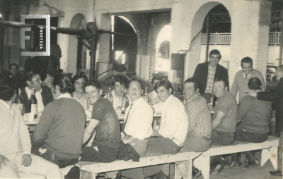 Almuerzo de trabajadores ferroviarios por el centenario del ferrocarril