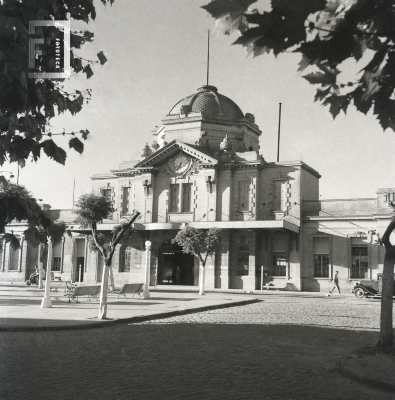 Edificio de la nueva estación de tren