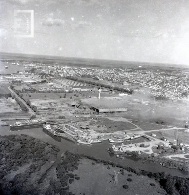 Vista aérea de Tenaris Siderca