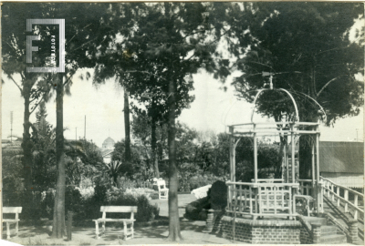 Jardín de la antigua Capitanía