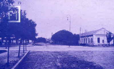 Vieja Avenida Rivadavia antes de la creación de la estación nueva