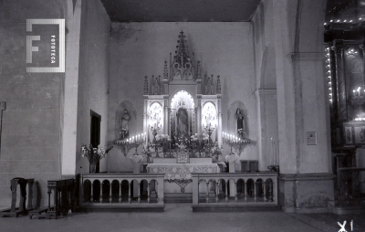 Altar de la antigua iglesia Santa Florentina