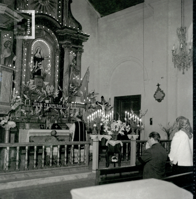 Altar de la antigua iglesia Santa Florentina