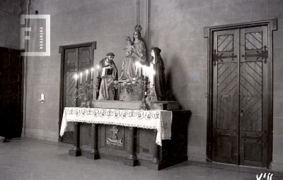 Altar de la antigua iglesia Santa Florentina