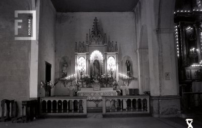 Altar de la antigua iglesia Santa Florentina