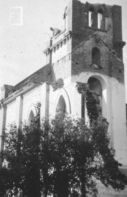 Demolición del antiguo Templo de la Iglesia Santa Florentina