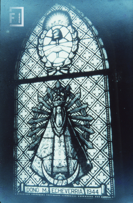 Vitraux de la antigua iglesia