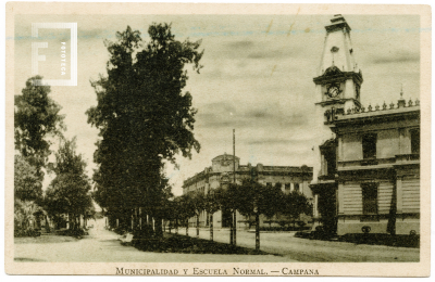 Municipalidad y Escuela Normal