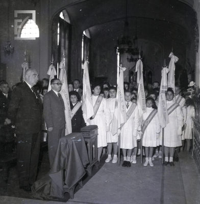 Visita del Gobernador de la Provincia de Bs. As. Oscar Alende