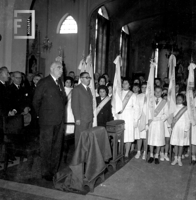 Visita del Gobernador de la Provincia de Bs. As. Oscar Alende