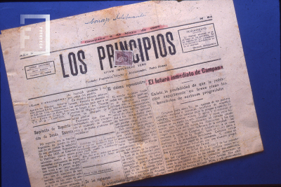 Periódico "Los principios"