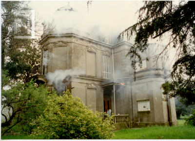 Incendio en el Chalet Viale