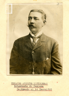 Retrato de Eduardo Augusto Kretschmar