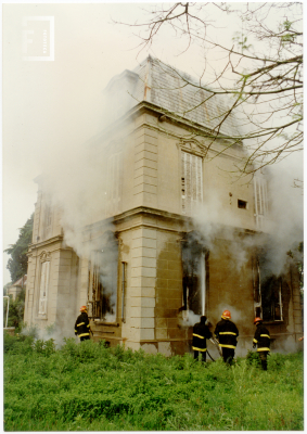 Incendio en el Chalet Viale