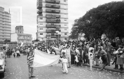 Festejos por Argentina campeón mundial de 1986