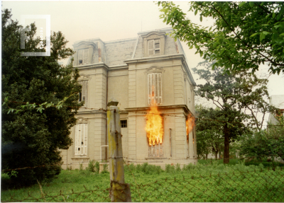 Incendio en el Chalet Viale