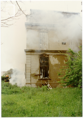 Incendio en el Chalet Viale