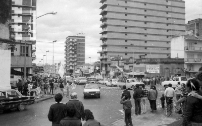Festejos por Argentina campeón mundial de 1986